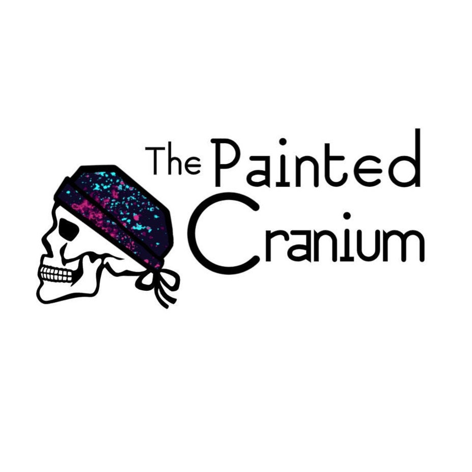 The Painted Cranium Scrub Caps By Thepaintedcranium On Etsy