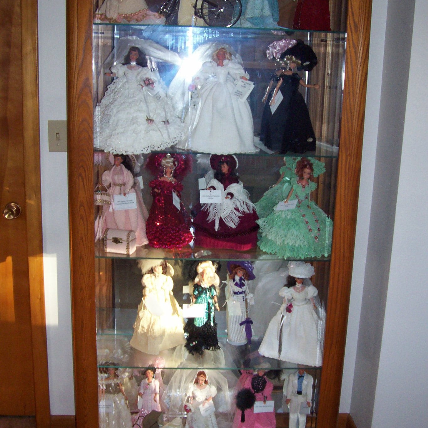 AG 256 Fancy Dress Set Crochet Pattern for American girl dolls
