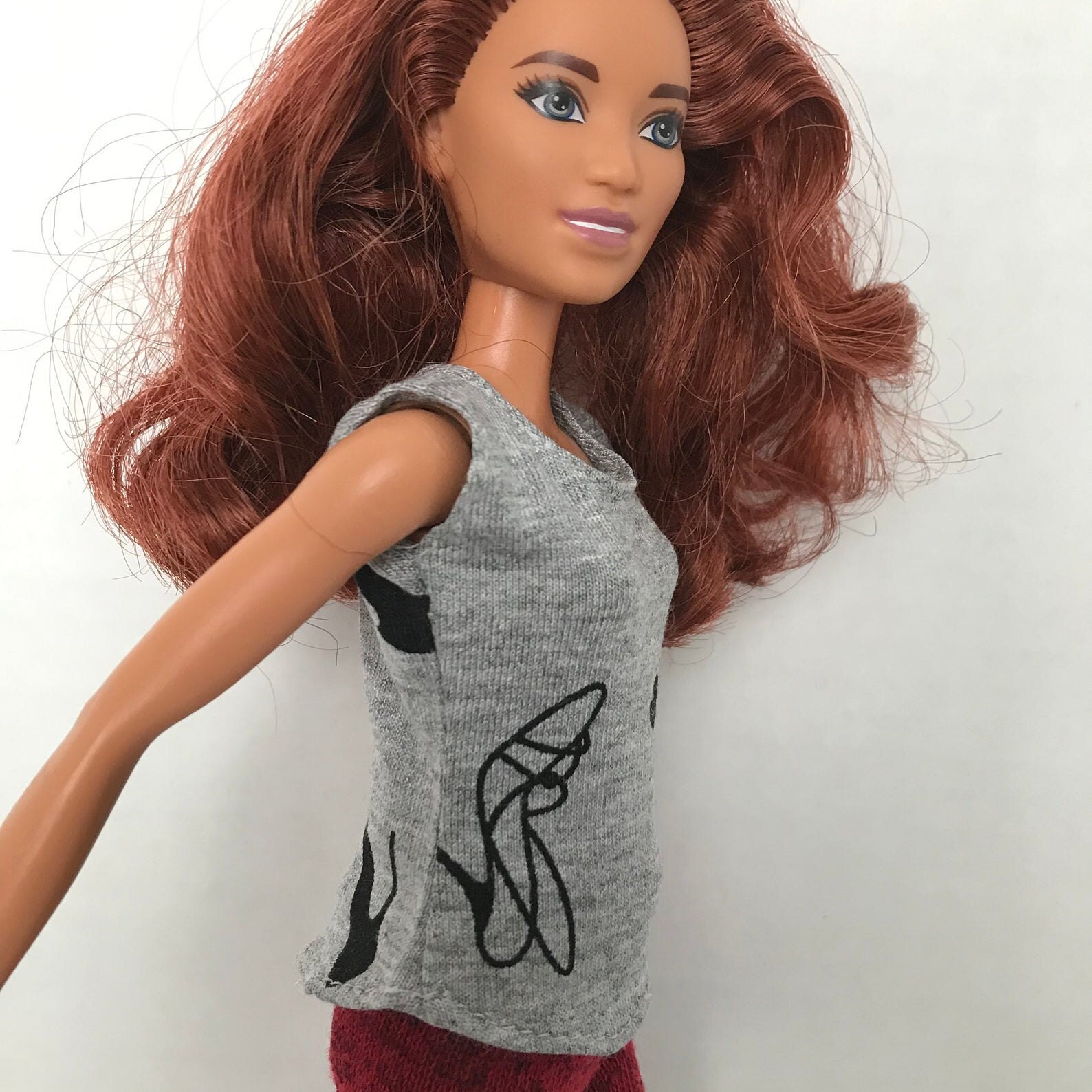 Regular-width leg pink/gold Barbie doll dress pants Reserved for Rita Van