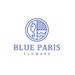 Blue Paris Flowers Design