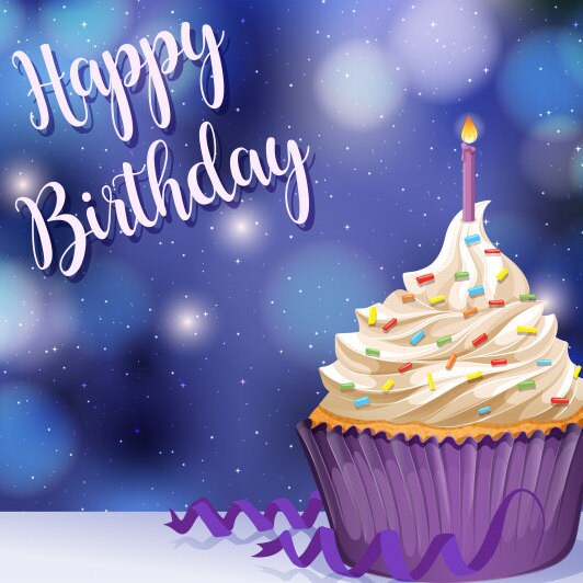 Joyeux Anniversaire Toile De Fond Pour Les Filles Colore Etsy France