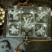 RARE Vintage LOUIS VUITTON Poker Bridge Playing Cards Library Barware Party  Bar