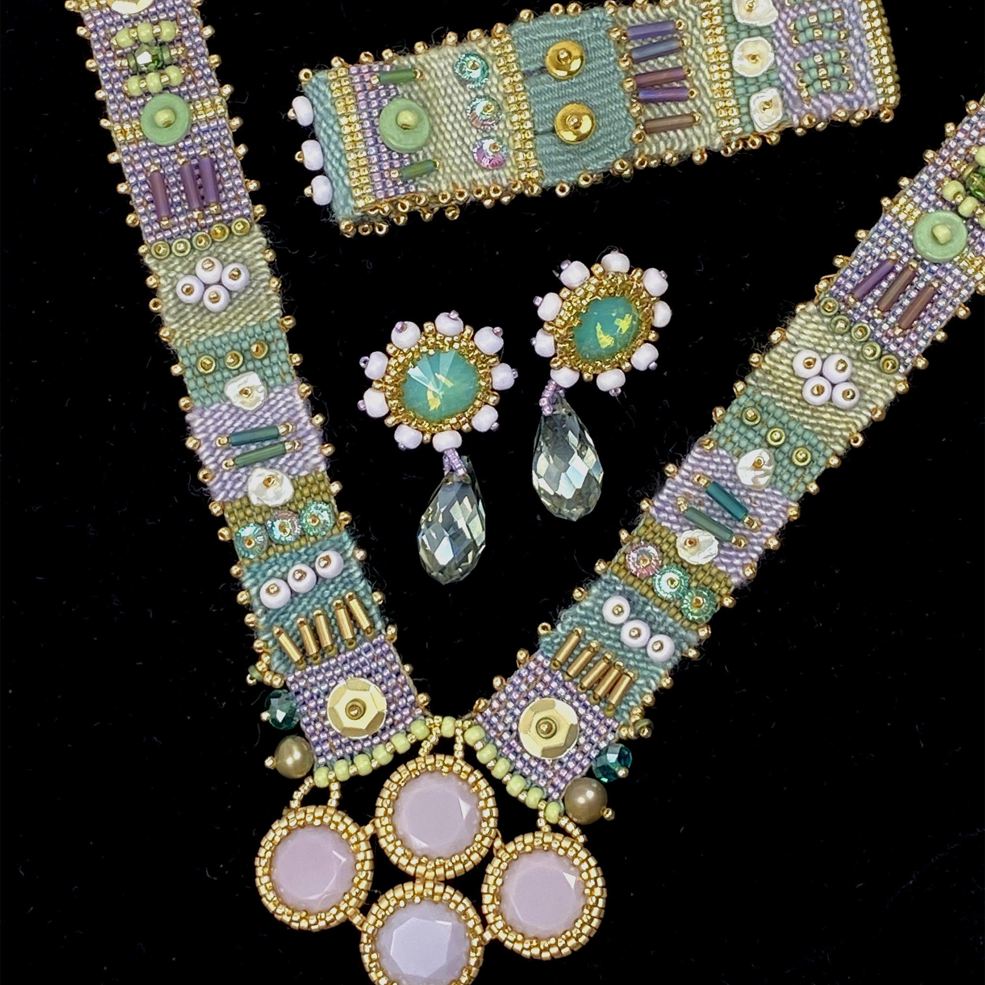 Beaded Jewelry Kit Turquoise Jewelry Kit Janlynn Kit Bead Delights Kit By Ann Benson