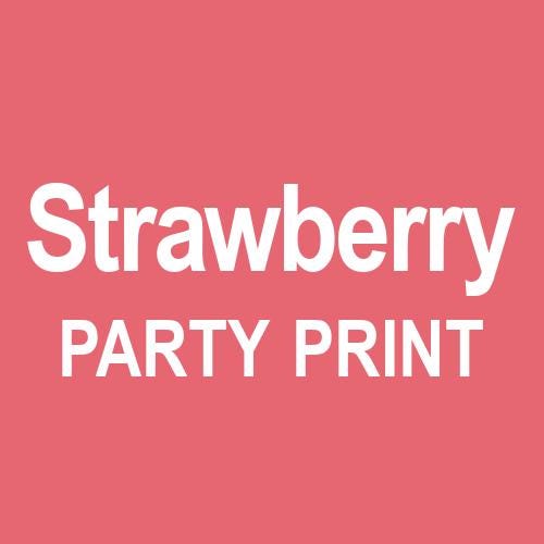 StrawberryPartyPrint