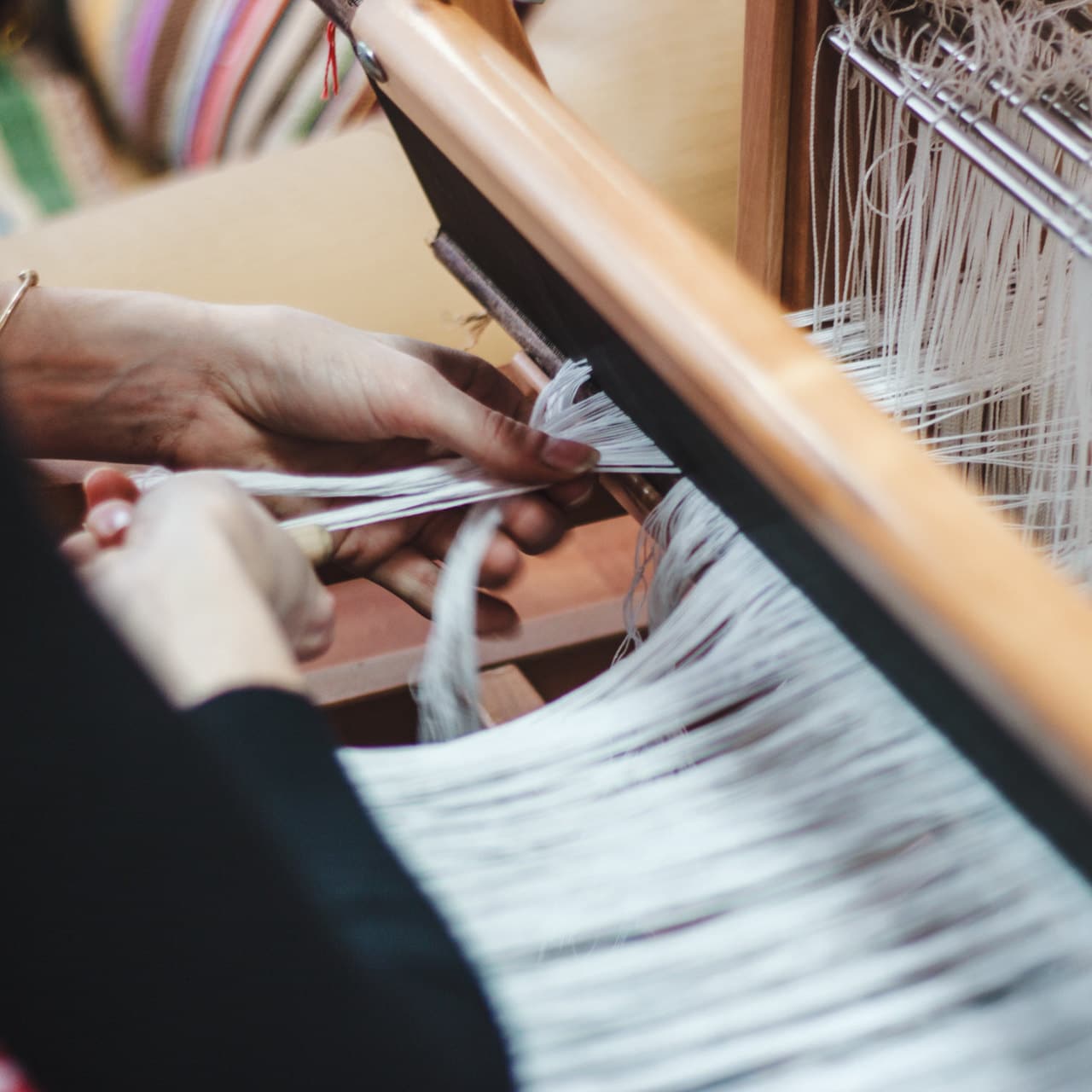 Weaving with love and care by WeavingLu on Etsy