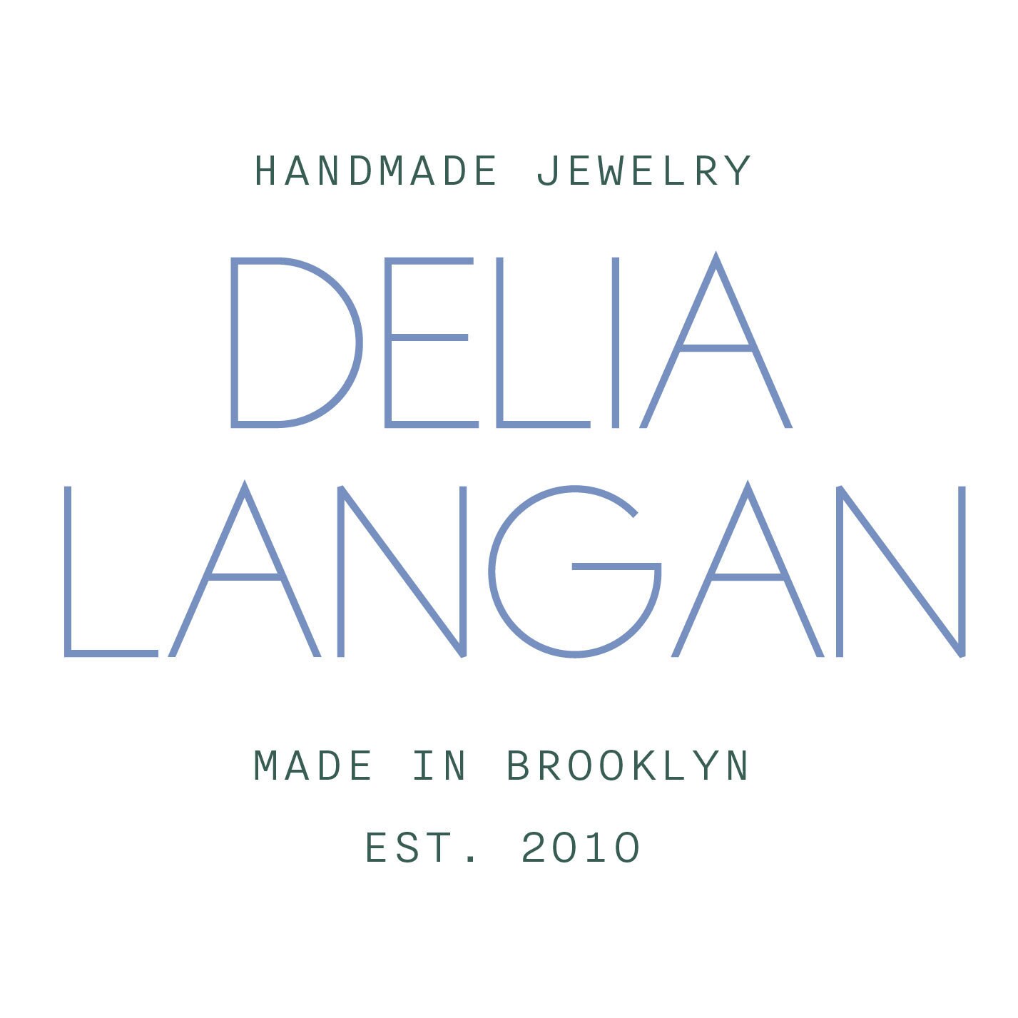 Small Rolo Chain Bracelet  Handmade by Delia Langan Jewelry