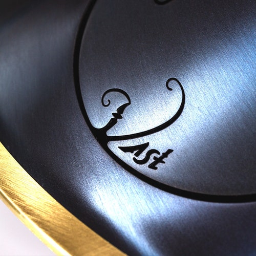RAV Vast B Golden Arcadia Indigo Steel Tongue Drum Handpan