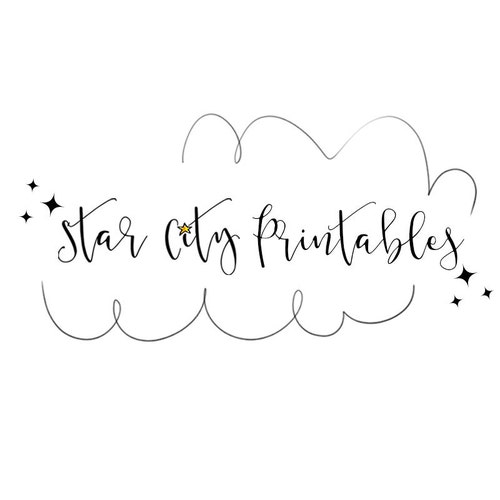 StarCityPrintables Etsy UK