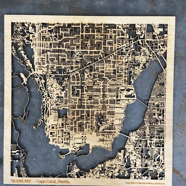 Brigham Young University Byu 3d Wooden Laser Cut Campus Map Etsy