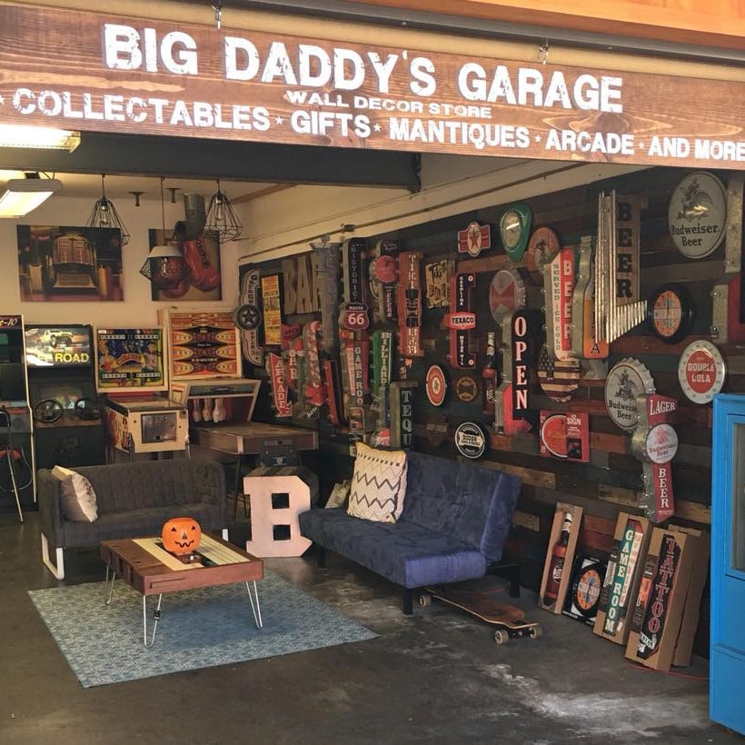 Big Daddy S Garage By Bigdaddysgarageshop On Etsy [ 820 x 820 Pixel ]