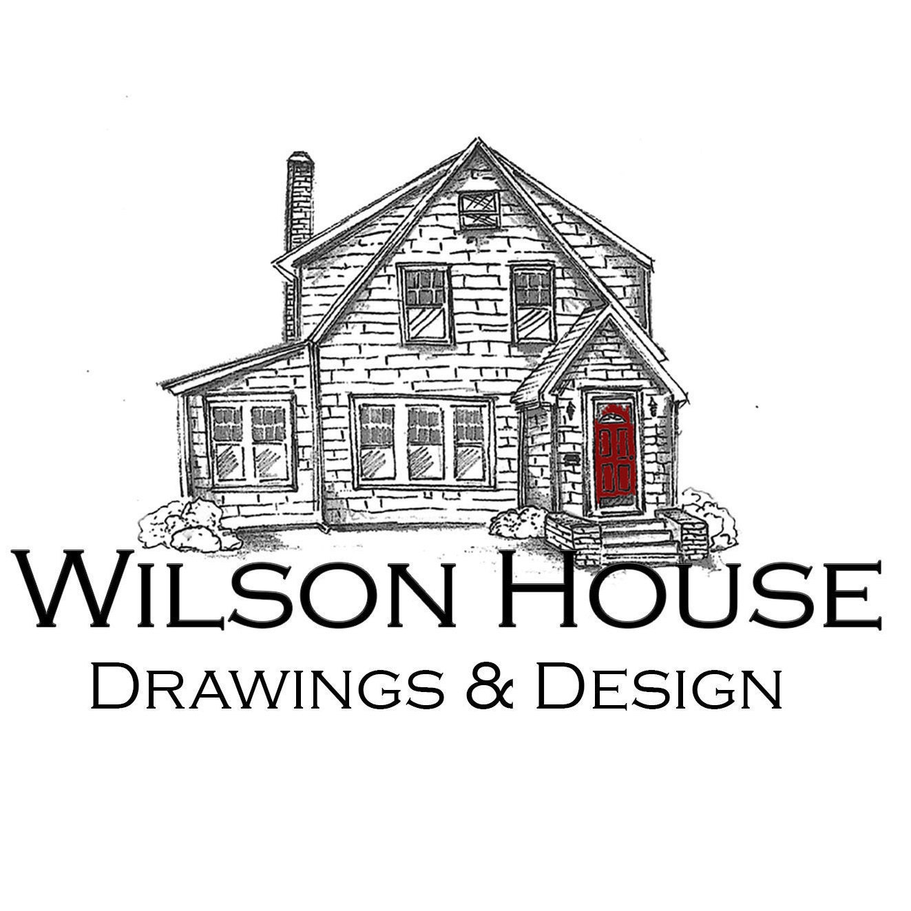 Mini Printable House Drawing Pen and Ink / House Sketch/ Tiny House