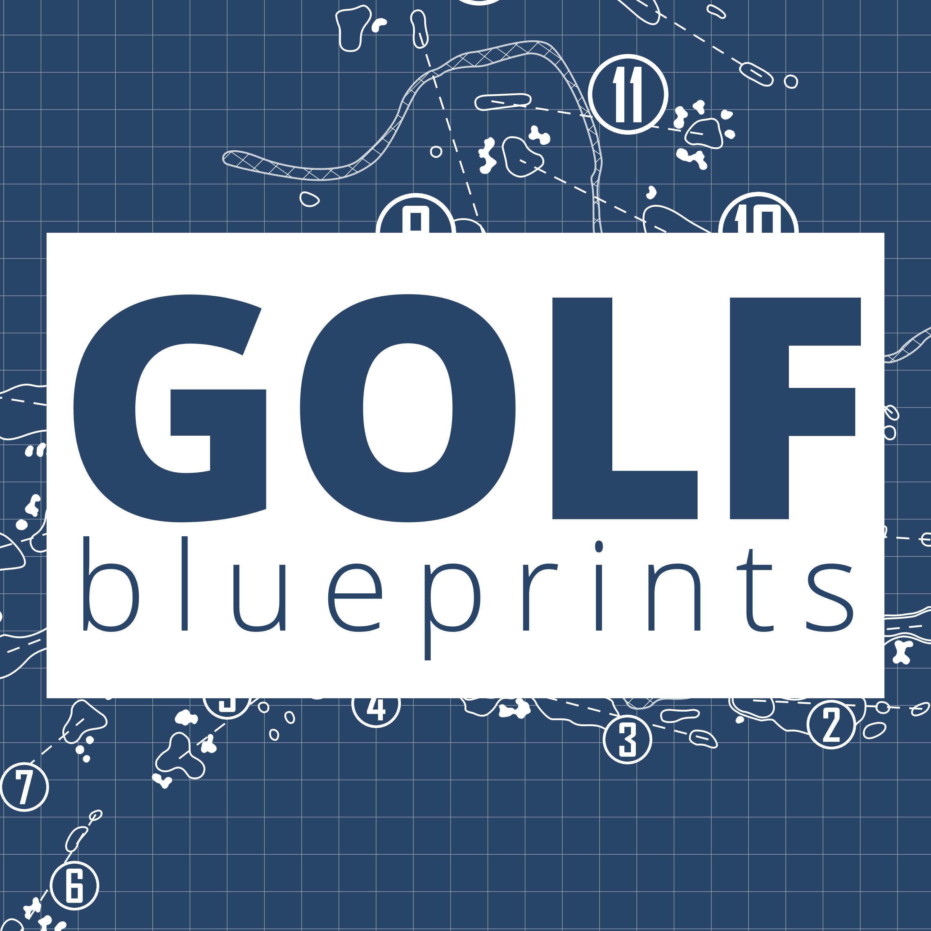 TPC Sawgrass Dye's Valley Course Outline print 