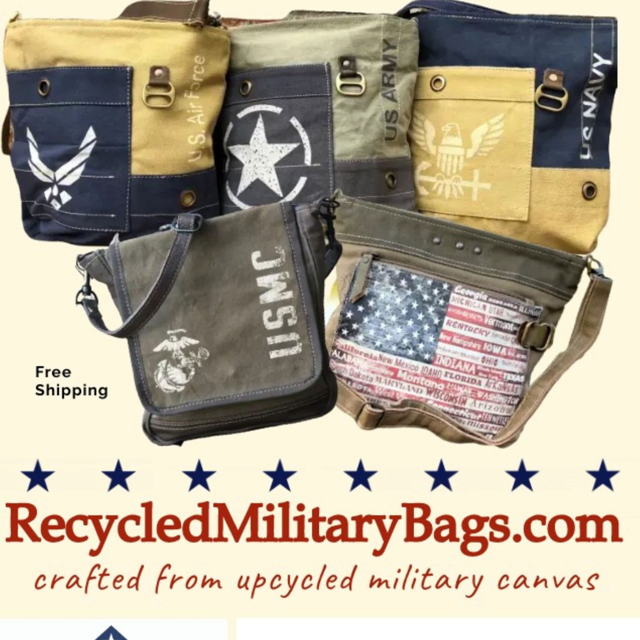 RecycledMilitaryBags