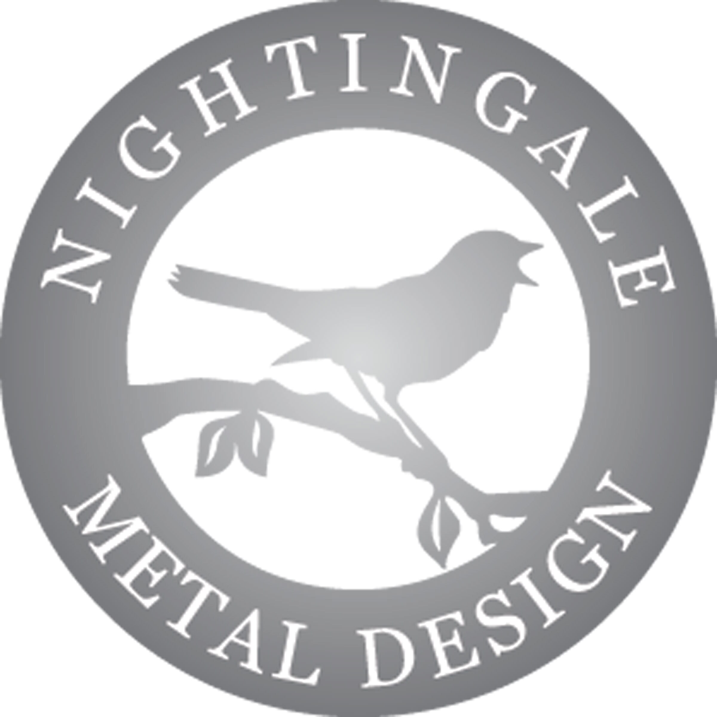 Nightingale Metal Design - Coffee & Wine Bar Round Metal Wall Sign