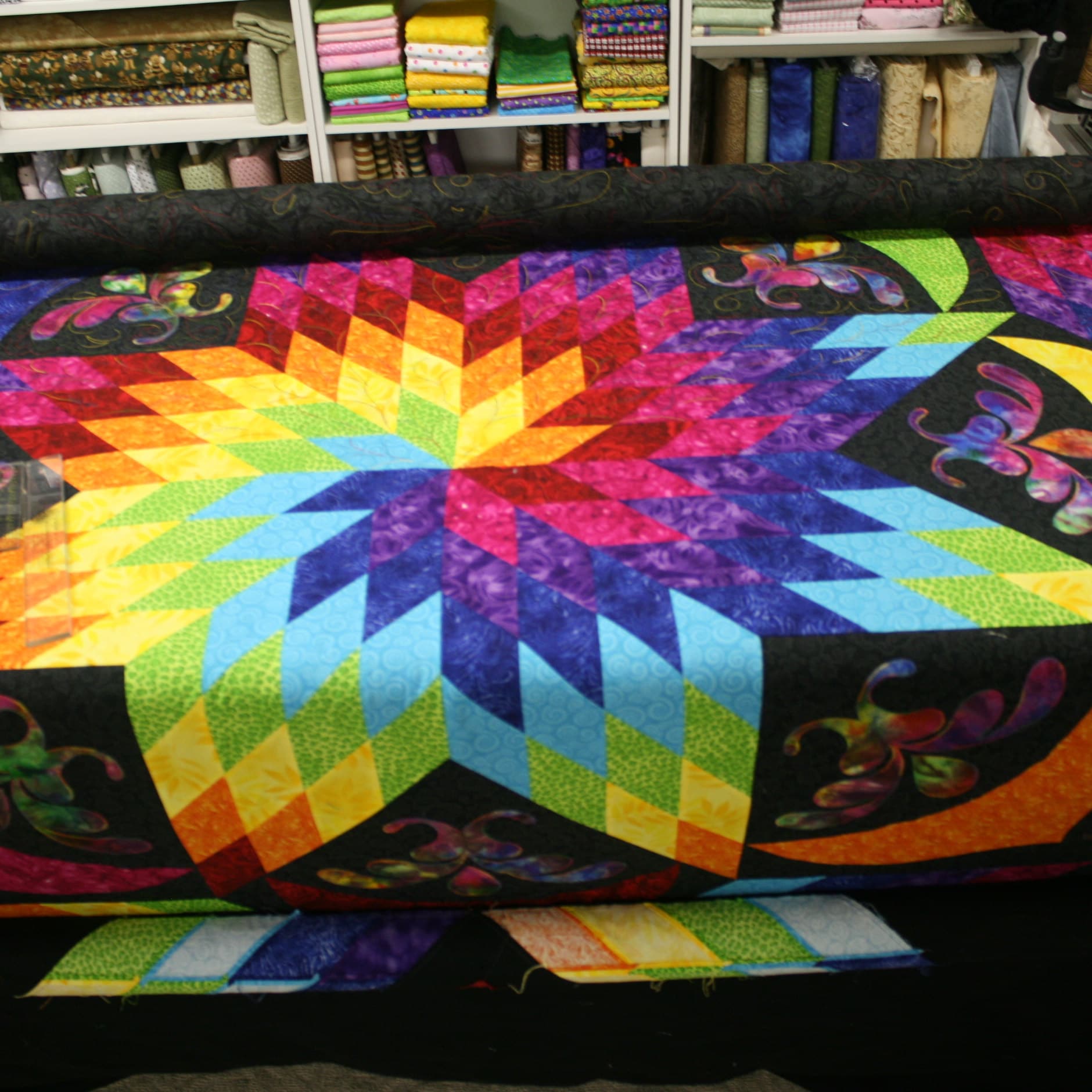 Repost. Wanderer's Wife quilt by Jen Kingwell. I deleted the