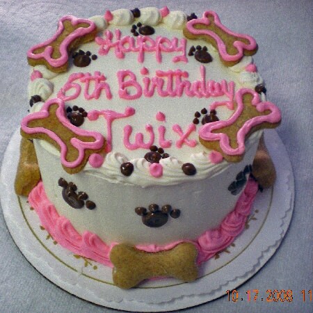 puppy sheet cake