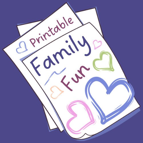 PrintableFamilyFun - Etsy Australia