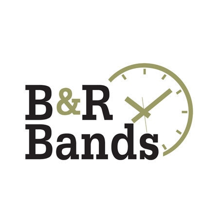 B & R Bands Nylon Woven Fabric Military Style Watch Band Straps - 20mm 22mm  (20mm, Atacama Sand)