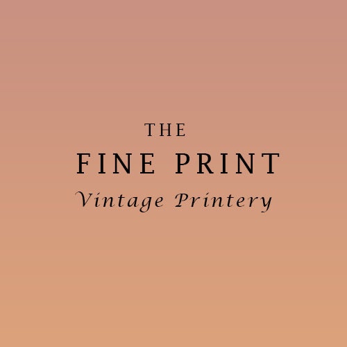 FinePrintVintage - Etsy
