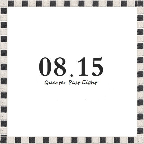08 15 Quarter Past Eight By Quarterpasteight On Etsy