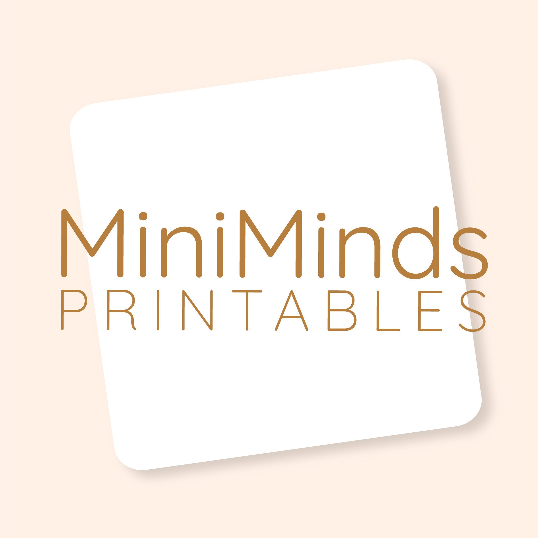 MiniMindsPrintables - Etsy