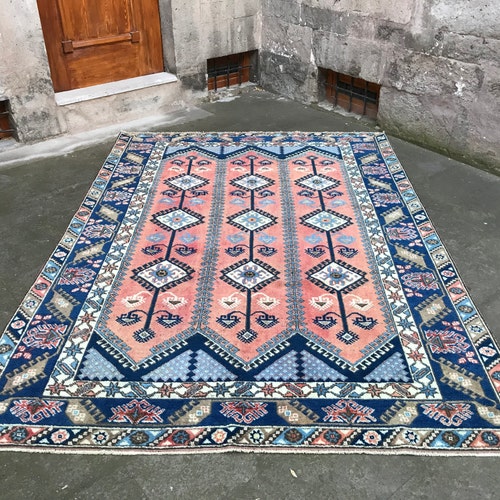Turkish Rug, Vintage Rug, Bohemian Rug, Area Rug, Home Decor Turkish Rug, Vintage Rug, Bohemian Rug, Area Rug, Home Decor