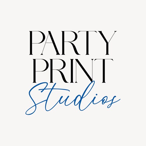PartyPrintStudios Etsy UK