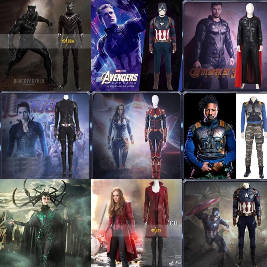 Men S Avengers Endgame 4 Deluxe Hawkeye Costume Adult Etsy