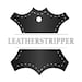 Thickness of 0.022 set of 20 3 x 2-12 Black Patent Polyurethane Label Bases Condor Rectangles good for labels