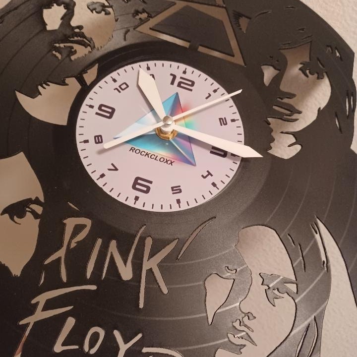 Rush vinyl record clock clocks