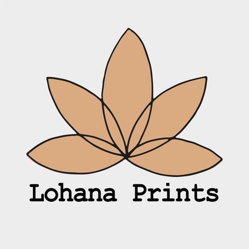 LOhanaPrints store logo