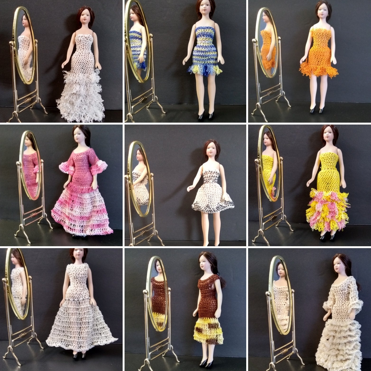 1:12 scale Heidi Ott dollhouse socks CREAM fits 6 inch male doll