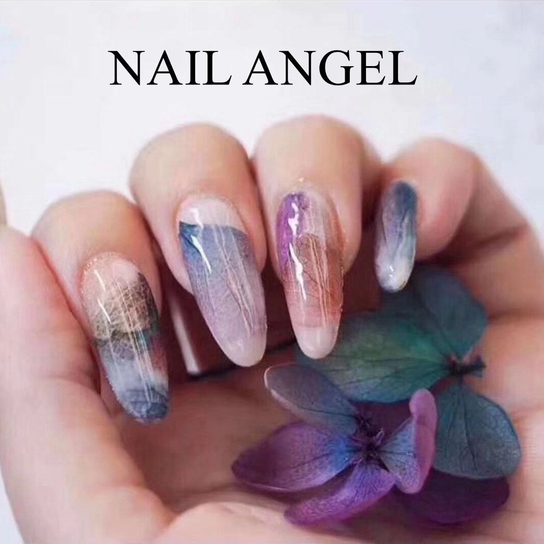 12 Pcs/set of 4 Colors Nail Art Foil, Glitter Nail Art, Transfer Sticker,  Decal DIY, Nail Decor, Nail Foil Beauty 