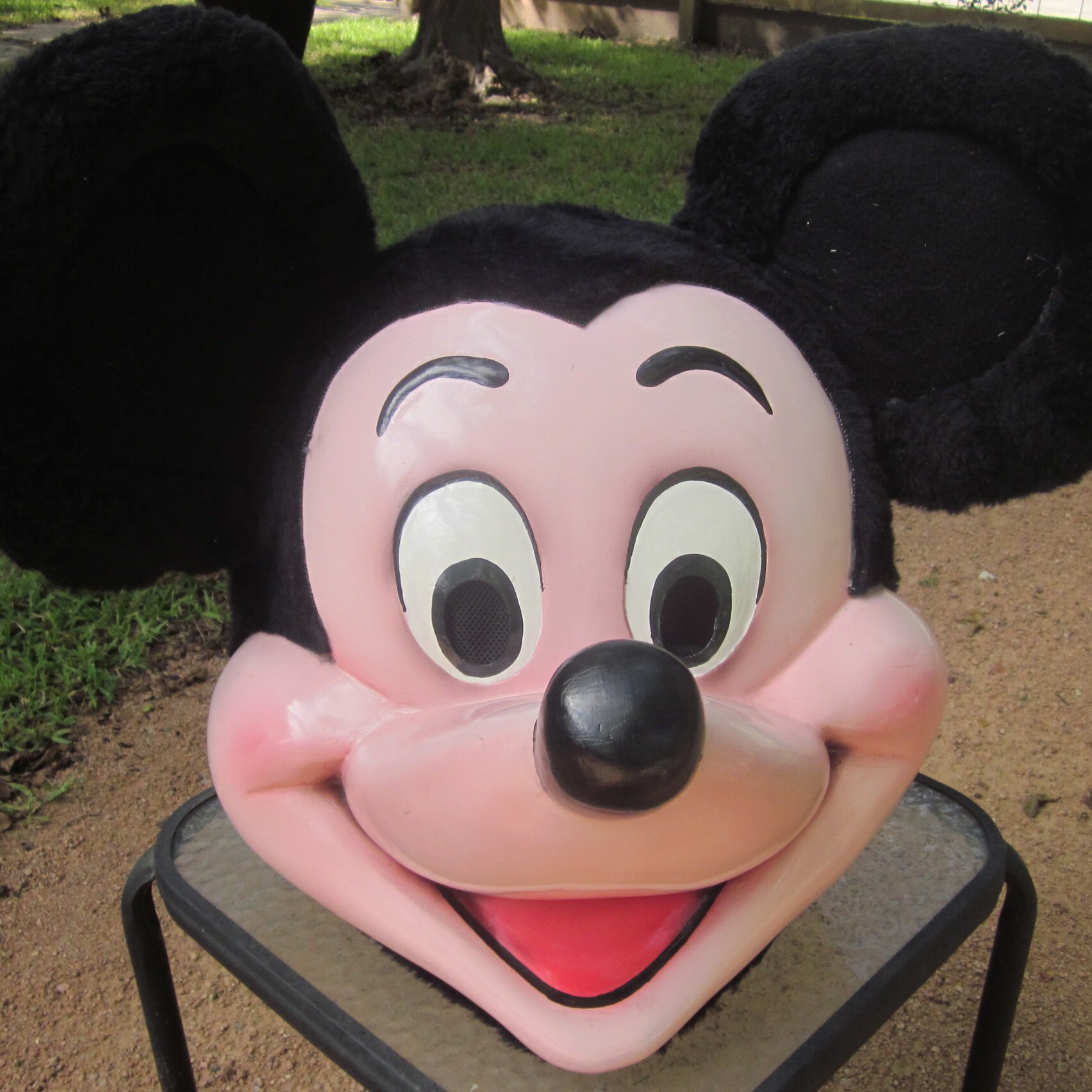 Mickey mouse costume head deals