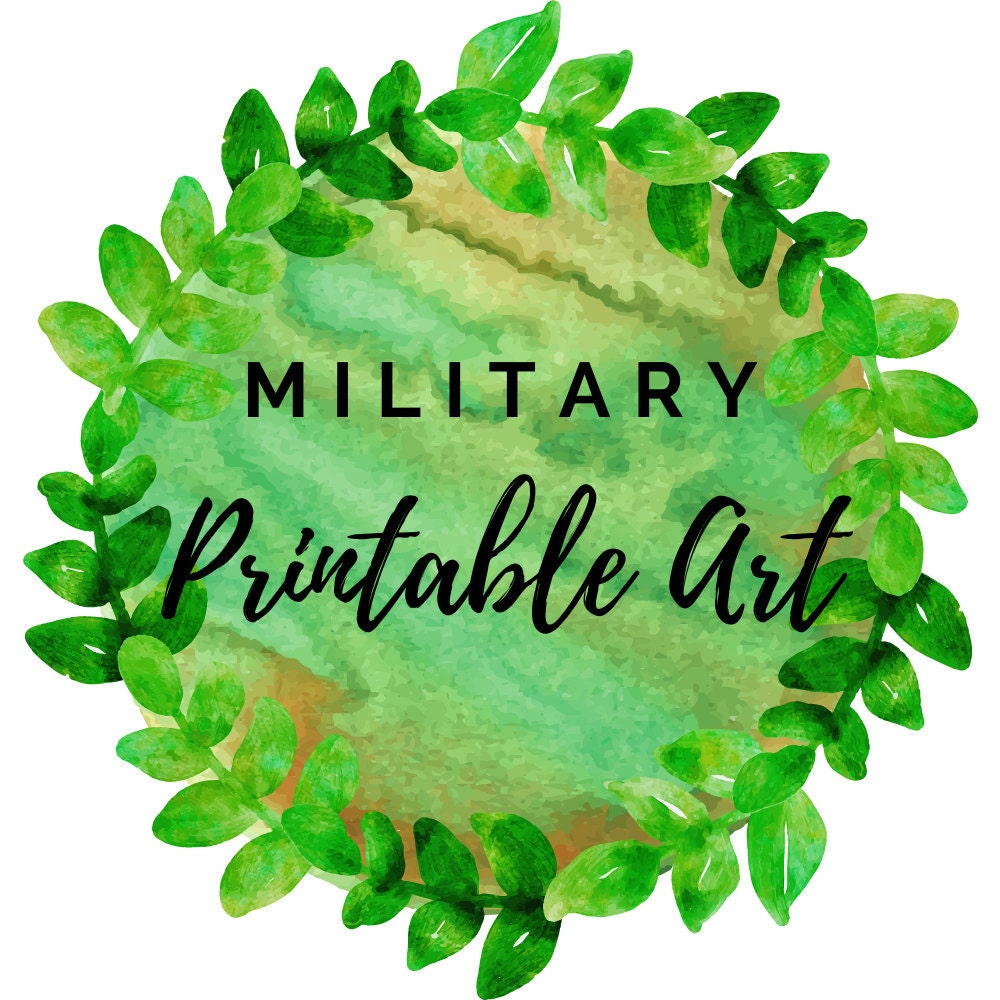 MilitaryPrintableArt - Etsy