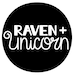 Raven and Unicorn by Rachelle