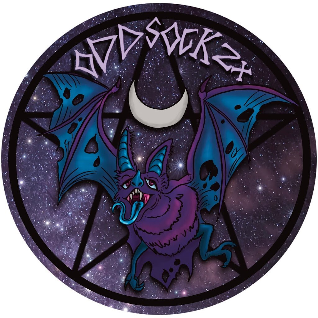 Handmade Rainbow bright Fun D&D dice stickers table top gaming Nerdy