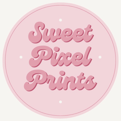 SweetPixelPrints store logo