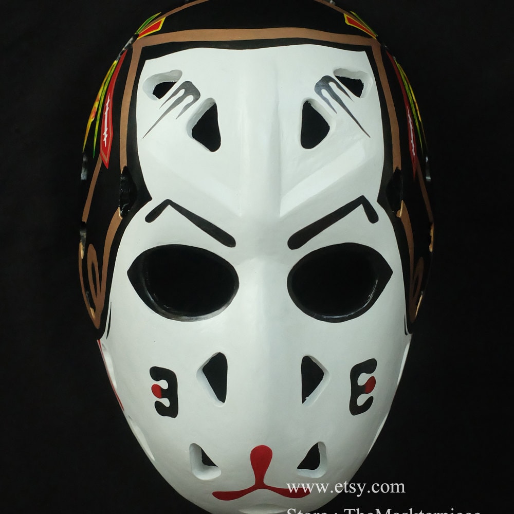 Terry Sawchuk Replica Limited Edition Goalie Mask Display - #11 of 103