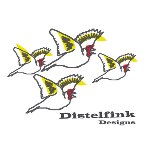 DistelfinkDesigns store logo