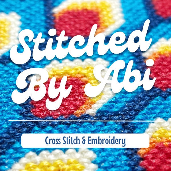 Mushroom Cross Stitch Kit Adult Craft Project Kit Toadstool Art