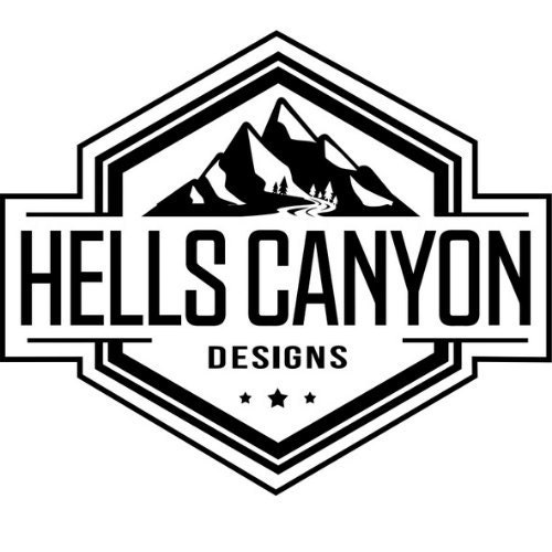 Sasquatch Oregon Leather Patch Hat - Richardson 112 | Hells Canyon Designs Heather/Black