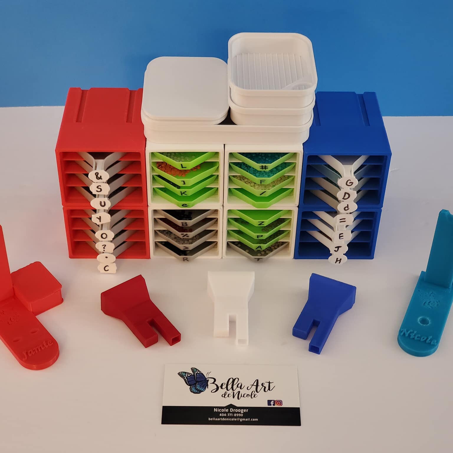 3D Printed Tools for Diamond Painting by BellaArtdeNicole on Etsy