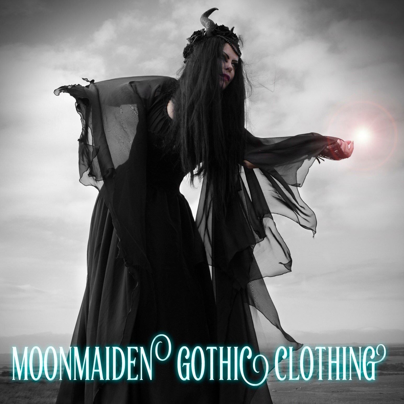moonmaiden gothic clothing morticia dress