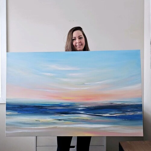 水彩画(海景)№191