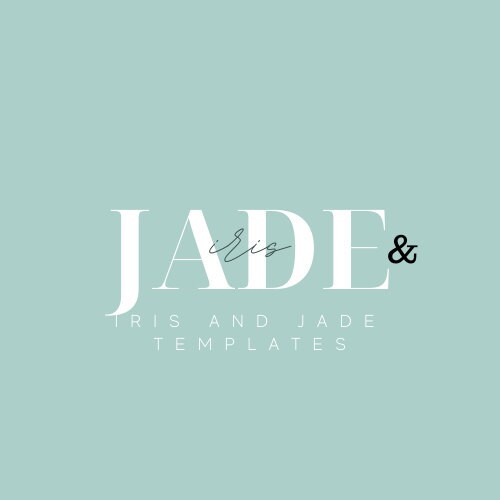 IRISandJadeTemplates Etsy