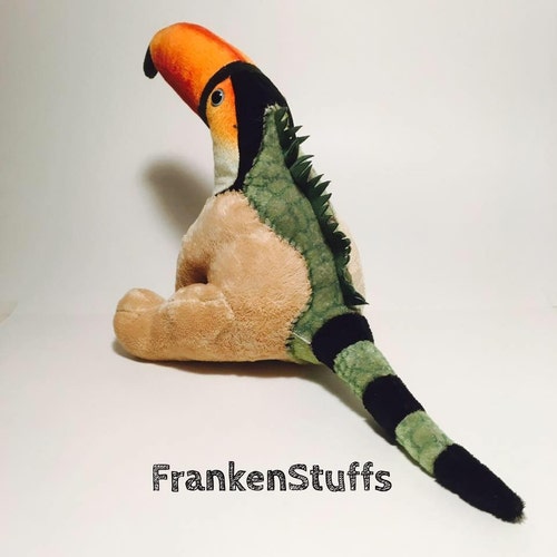 feathered dinosaur plush