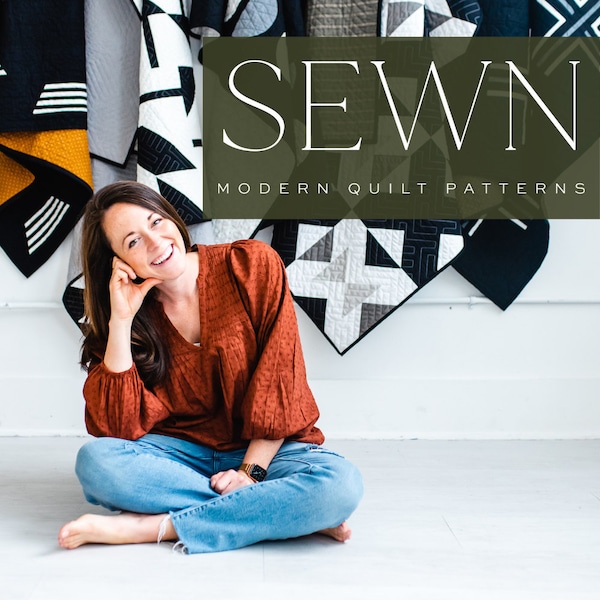 Sewn Scandinavian Quilt Pattern Series PDF Download Etsy