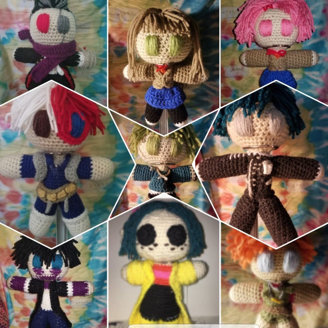 Crochet Jeff The Killer Doll Etsy