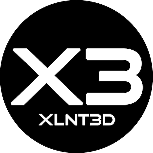 Xlnt3D store logo